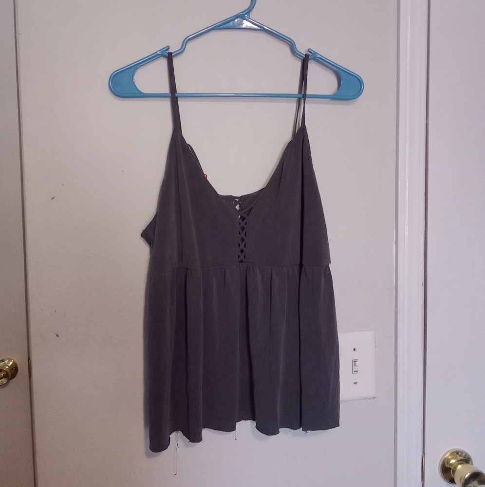 American Eagle Gray Tank Size XL